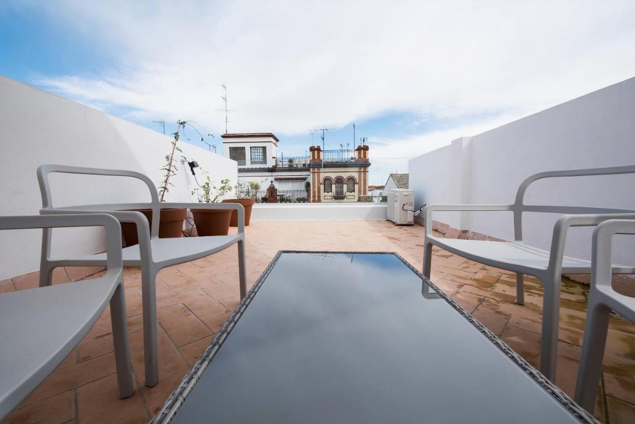 Pop Art Feria Luminoso Duplex Con Terraza Privada Apartment Sevilla Exterior foto